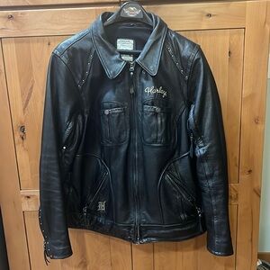 Harley Davison genuine leather jacket.